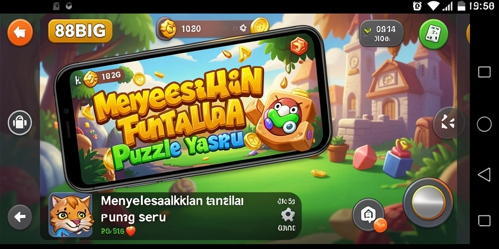 Tampilan gameplay menarik dari 88BIG dengan tantangan puzzle.
