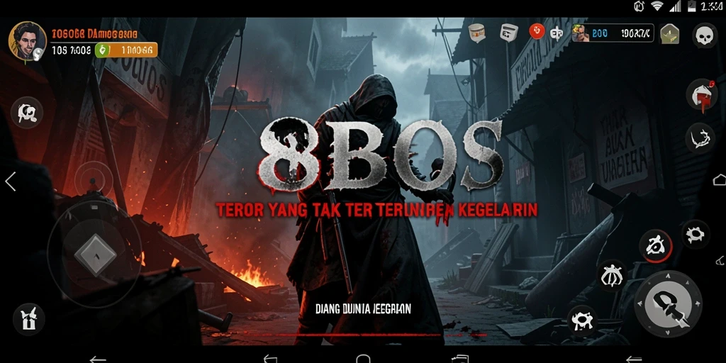 Tampilan gameplay menakutkan dari 88BOS yang membuat bulu kuduk merinding.