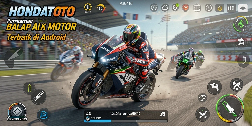 Tampilan gameplay HONDATOTO yang menegangkan dan seru.