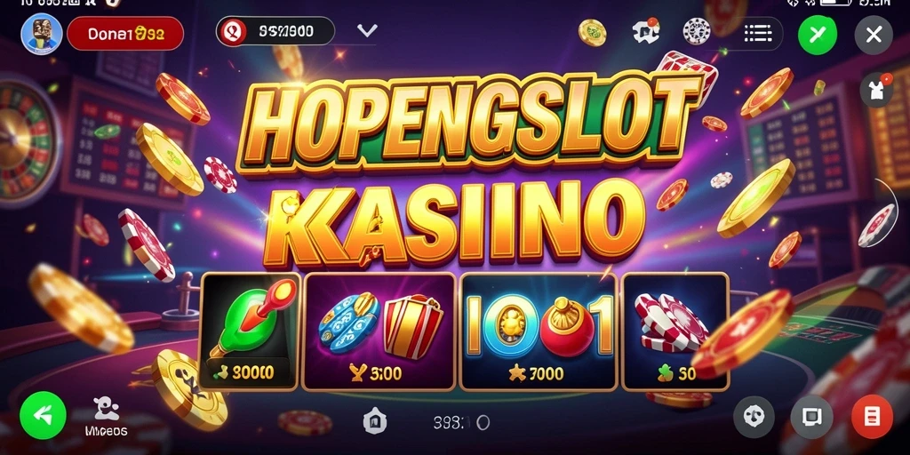 Tampilan gameplay menarik dari HOPENGSLOT untuk pengalaman Kasino yang seru.