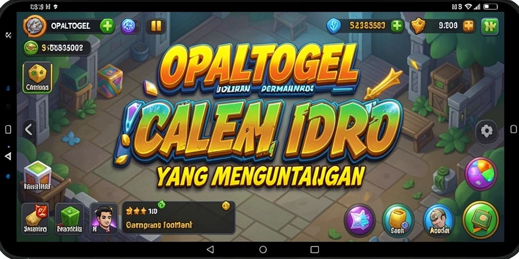 Screenshot gameplay OPALTOGEL menampilkan fitur Idle yang menarik.