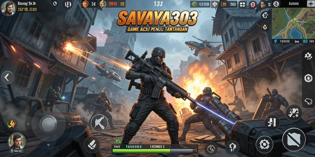 Tampilan gameplay yang seru dan menegangkan dari SAVAYA303.
