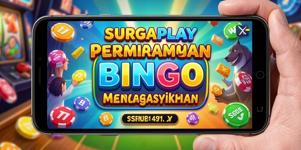 Tampilan memukau dari game Bingo SURGAPLAY.